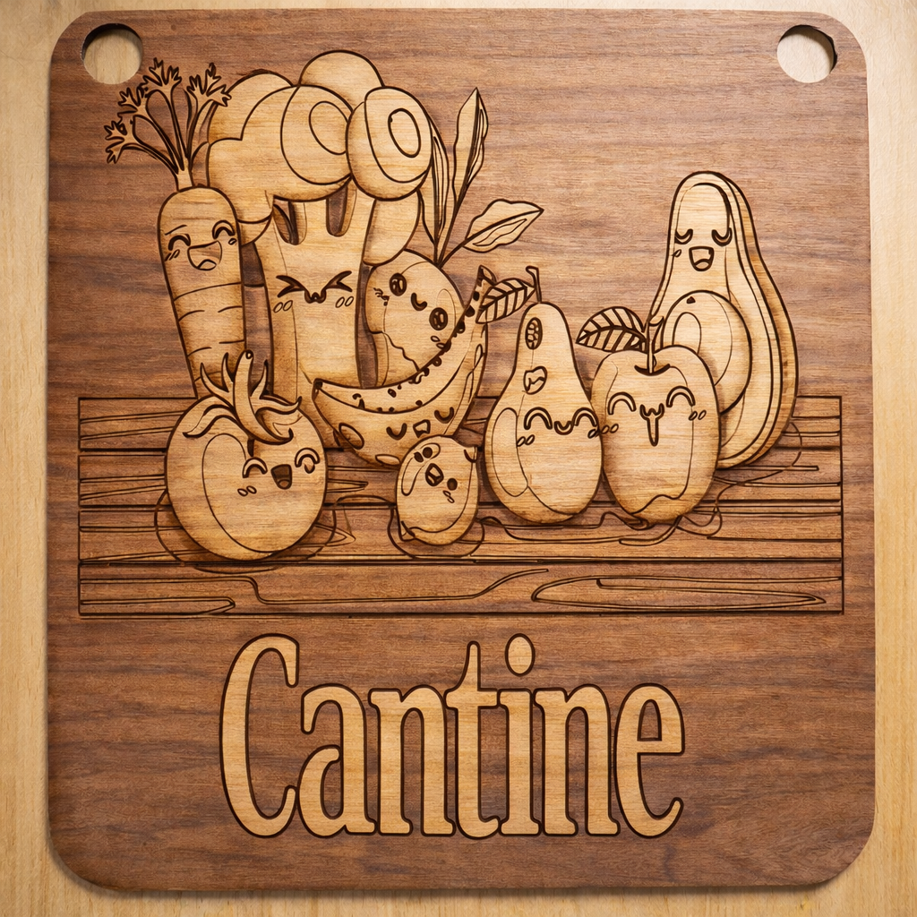 Exemple - Plaque bois