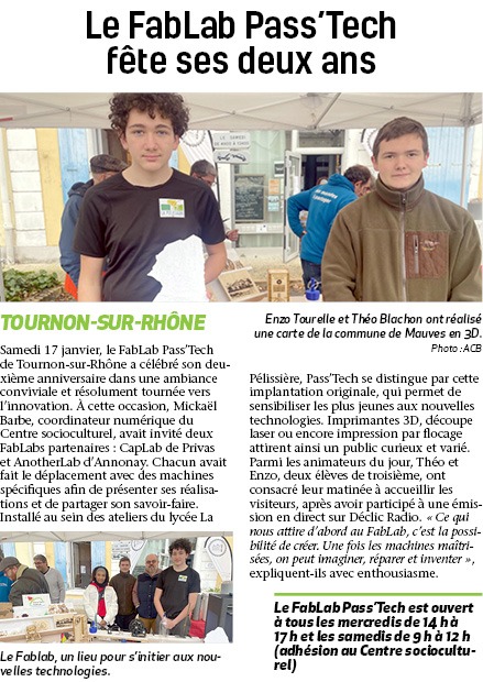 Article presse