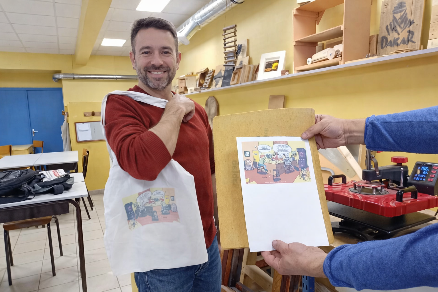 Exemple Tote Bag personnalisé 1